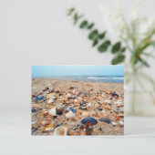 Seizoenen op de Beach Post Card Briefkaart (Staand voorkant)