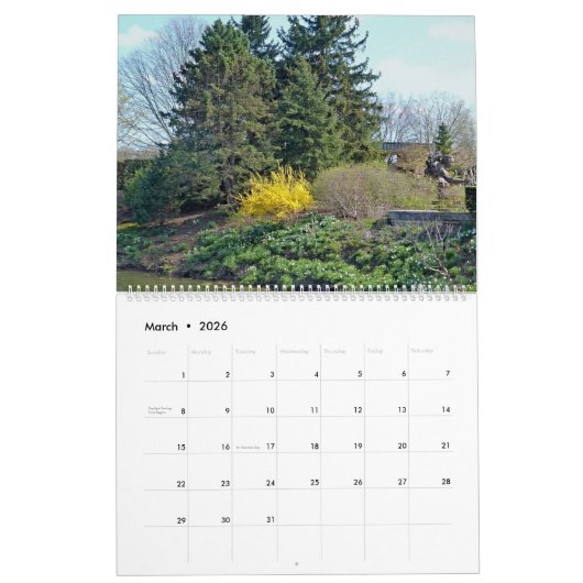 Seizoenen op de Botanic 2023-kalender Kalender (Mar 2026)