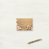 Seizoenen op de strand post-it® notes (Op bureau)