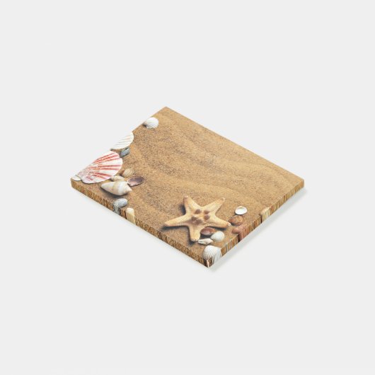 Seizoenen op de strand post-it® notes (Schuin)