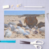 Seizoenen op de strand van Shirley Taylor Tissuepapier (Craft)