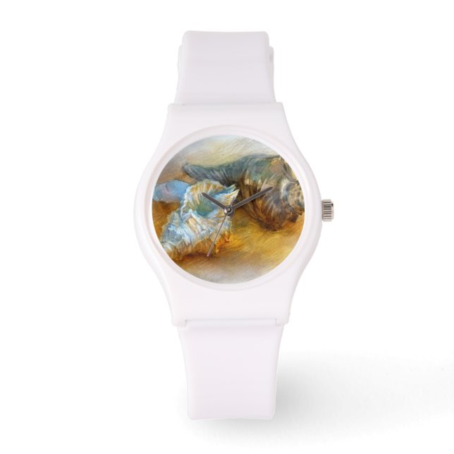 Seizoenen op het strand horloge (Voorkant)