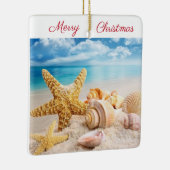 Seizoenen op het strand keramisch ornament (Rechts)