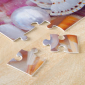 Seizoenen op het strand legpuzzel (Zijkant)