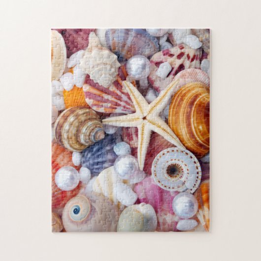 Seizoenen op het strand legpuzzel (Verticaal)