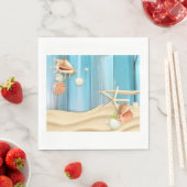 Seizoenen op zand servet (Insitu)