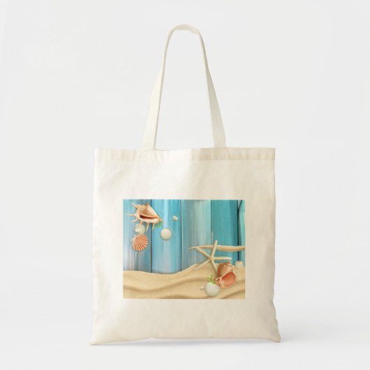 Seizoenen op zand tote bag (Voorkant)