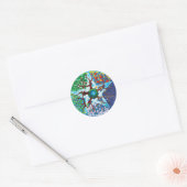 Seizoenen Pentacle Sticker (Envelop)