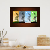 Seizoenen Poster (Keuken)