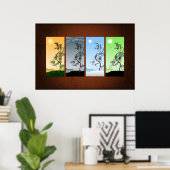 Seizoenen Poster (Thuiskantoor)