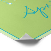 Seizoenen: Poster in de lente (Hoek)