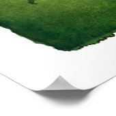 Seizoenen - Poster met fijne kunst van waterverf e (Hoek)