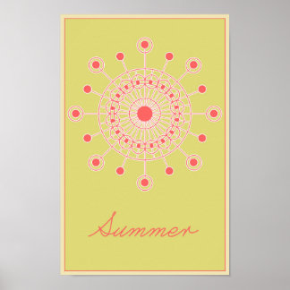 Seizoenen: Poster van de zomer