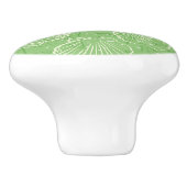 Seizoenen schetsen keramische knop (Zijkant)