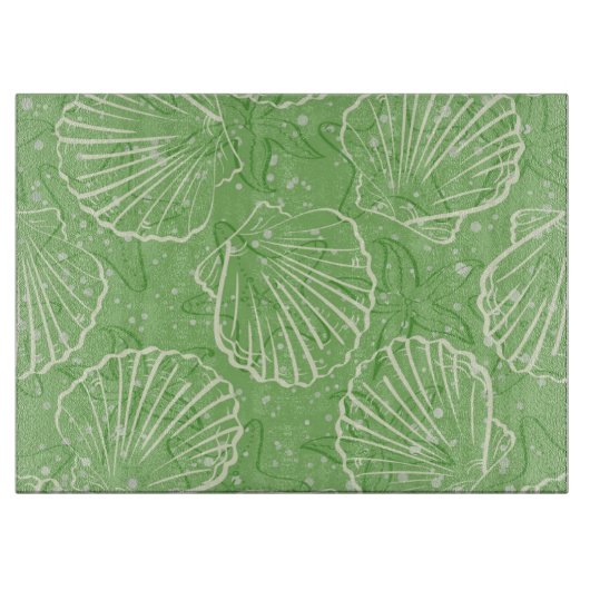 Seizoenen schetsen snijplank (Voorkant)