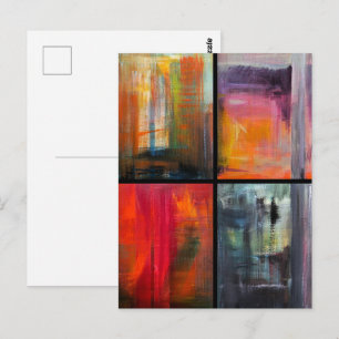 Seizoenen Schilderij van Alfred Fox Briefkaart