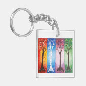 Seizoenen Sleutelhanger (Voorkant Links)