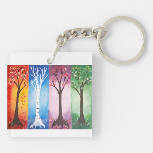 Seizoenen Sleutelhanger (Achterkant)