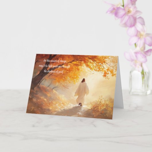 Seizoenen van Condoleances Verandering Kaart (Orchidee)