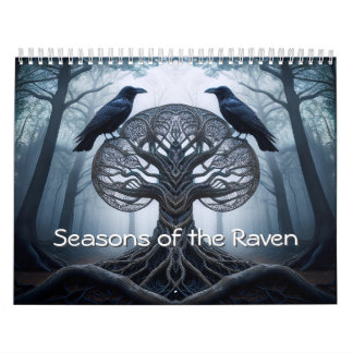 Seizoenen van de Raven 12 maanden Kalender