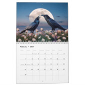 Seizoenen van de Raven 12 maanden Kalender (Feb 2027)