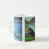 Seizoenen van de rivier koffiemok (Voorkant links)