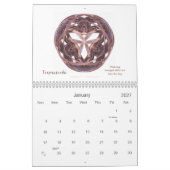 Seizoenen van de soep, Fractal Mandalas Kalender (Jan 2027)