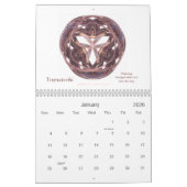 Seizoenen van de soep, Fractal Mandalas Kalender (Jan 2026)