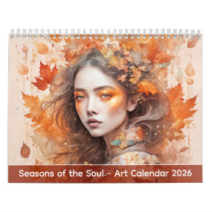 Seizoenen van de Ziel – Kunstkalender 2026 Kalender