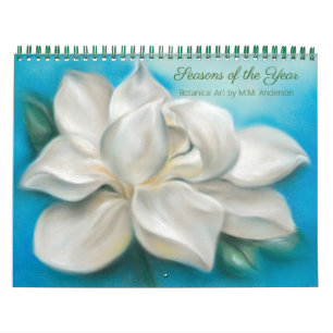Seizoenen van het jaar Botanische Kunst van de hee Kalender