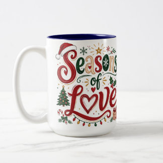 Seizoenen van Liefde Tweekleurige Koffiemok