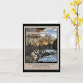 Seizoenen van onze levende geest kaart (Gele Bloem)