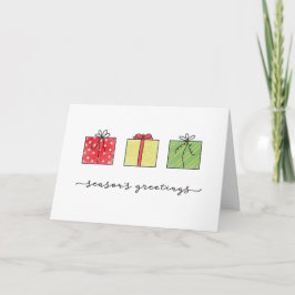 Seizoenen Vergroeten Handtekening Waterverf Gifts Kaart