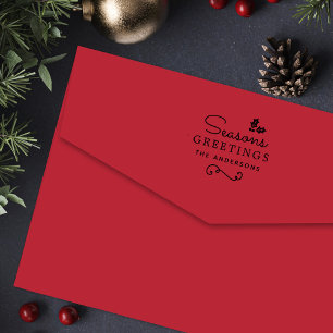 Seizoenen Vergroeten Persoonlijke familienaam Holi Zelfinktende Stempel