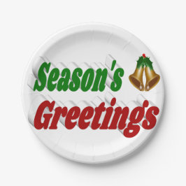 Seizoenen Vergroeten Vertellen kerstmis Papieren Bordje