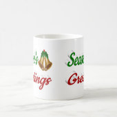 Seizoenen Vergroetings Bells-script Koffiemok (Center)