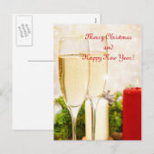 Seizoenen wenskaart feestdagenkaart (Voorkant / Achterkant)