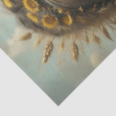 Seizoenen Zusters - 2 van 4 - Zomer - Decoupage - Tissuepapier (Detail)