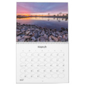 Seizoenenkalender voor onderweg kalender (Mar 2027)