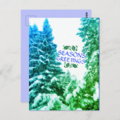 SEIZOENGREETINGEN TREDEN VERDE BRIEFKAART AAN (Voorkant / Achterkant)