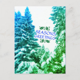 SEIZOENGREETINGEN TREDEN VERDE BRIEFKAART AAN