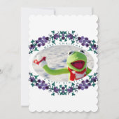 SEIZOENGREETTES Foto lijst Scalloped Inv Kaart (Voorkant)