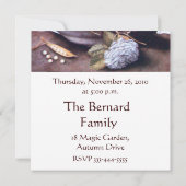 SEIZOENGROENEN 6- EN ROZEN Thanksgiving Kaart (Achterkant)