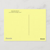 SEIZOENGROENEN EN WITTE STROMEN BRIEFKAART (Achterkant)