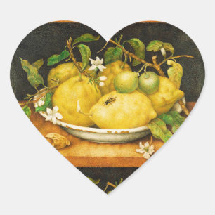 SEIZOENGROENEN EN WITTE STROMEN Hart Hart Sticker