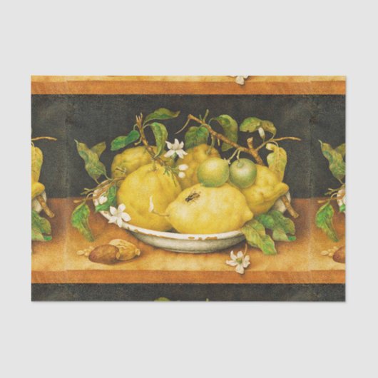 SEIZOENGROENEN EN WITTE STROMEN TISSUEPAPIER (Voorkant)