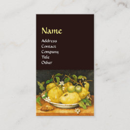 SEIZOENGROENEN EN WITTE STROMEN VISITEKAARTJE