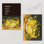 SEIZOENGROENEN EN WITTE STROMEN VISITEKAARTJE (Voorkant / Achterkant)