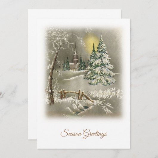 Seizoengroeten  (Voorkant / Achterkant)