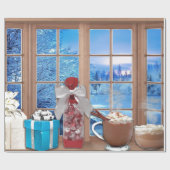 Seizoengroeten2 Cadeaupapier (Vlak)